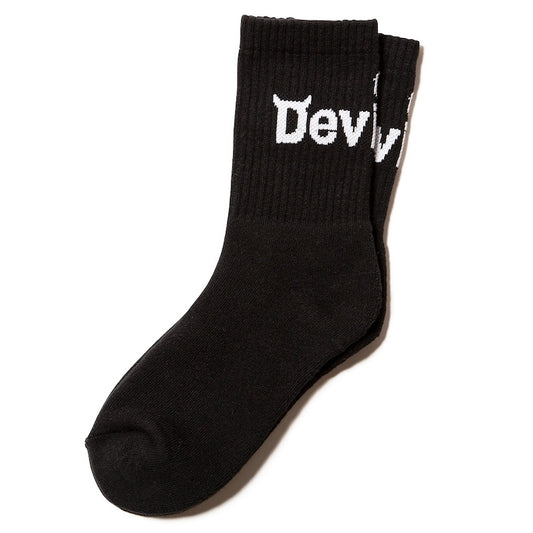 Deviluse　ソックス　"LOGO SOCKS"　(Black)