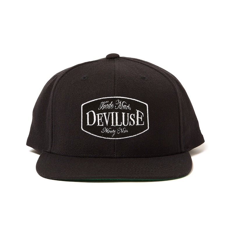 Deviluse　キャップ　"TRADE MARK SNAPBACK CAP"　(Black)