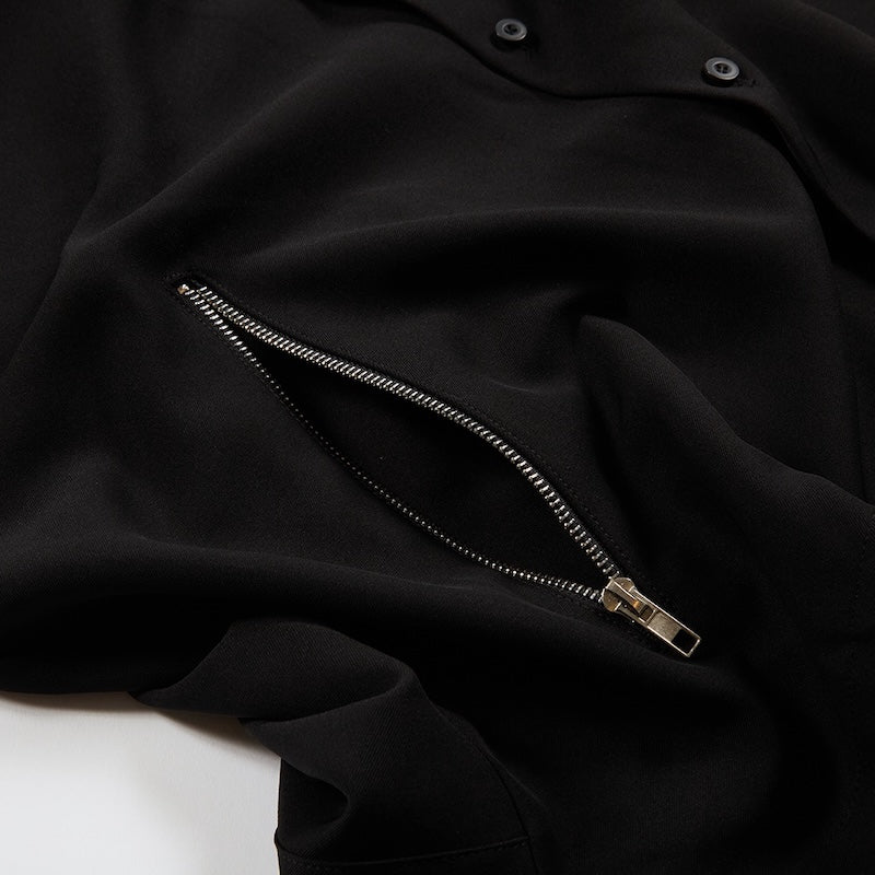 ★30%OFF★ Deviluse　L/Sシャツ　"SLIDER SHIRTS"　(Black)