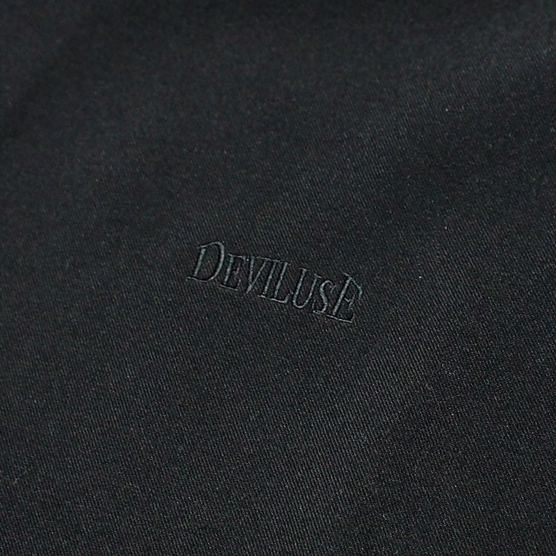 ★30%OFF★ Deviluse　L/Sシャツ　"SLIDER SHIRTS"　(Black)