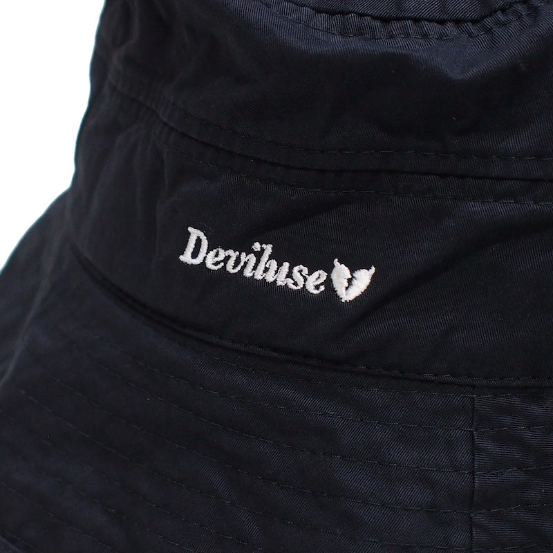 Deviluse　ハット　"ICONIC BUCKET HAT"　(Black)
