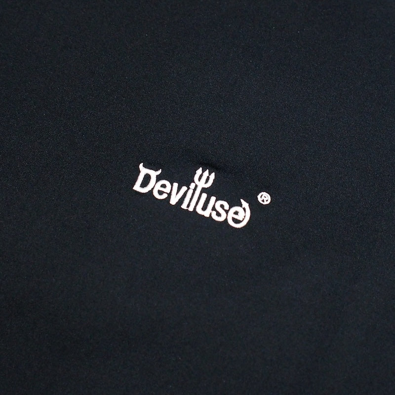 Deviluse　Tシャツ　"SMALL LOGO UTILITY TEE"　(Black)