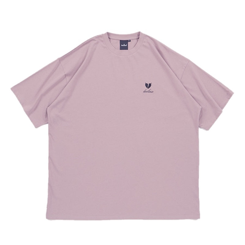 Deviluse　Tシャツ　"HEARTACHES TEE"　(Plum)