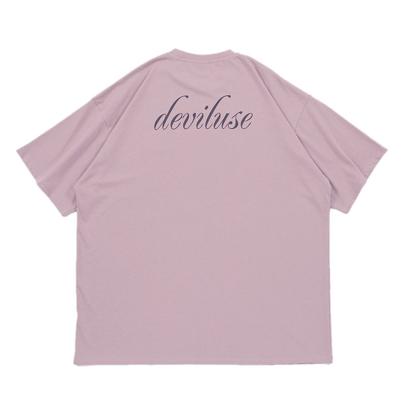 Deviluse　Tシャツ　"HEARTACHES TEE"　(Plum)