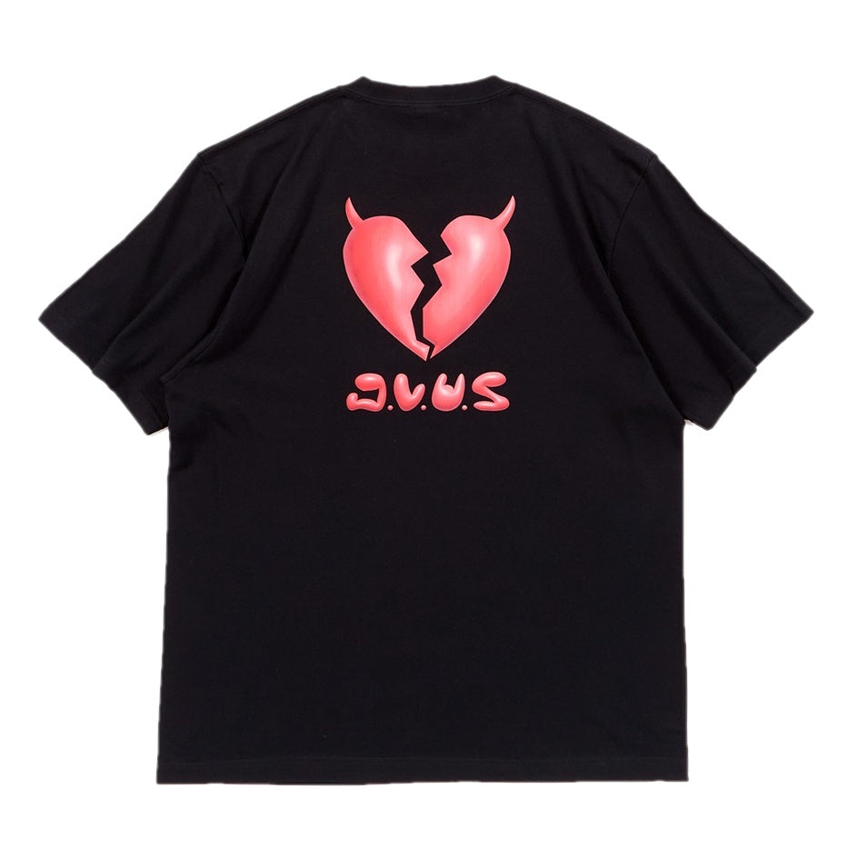 Deviluse　Tシャツ　"PLUMP HEART TEE"　(Black)
