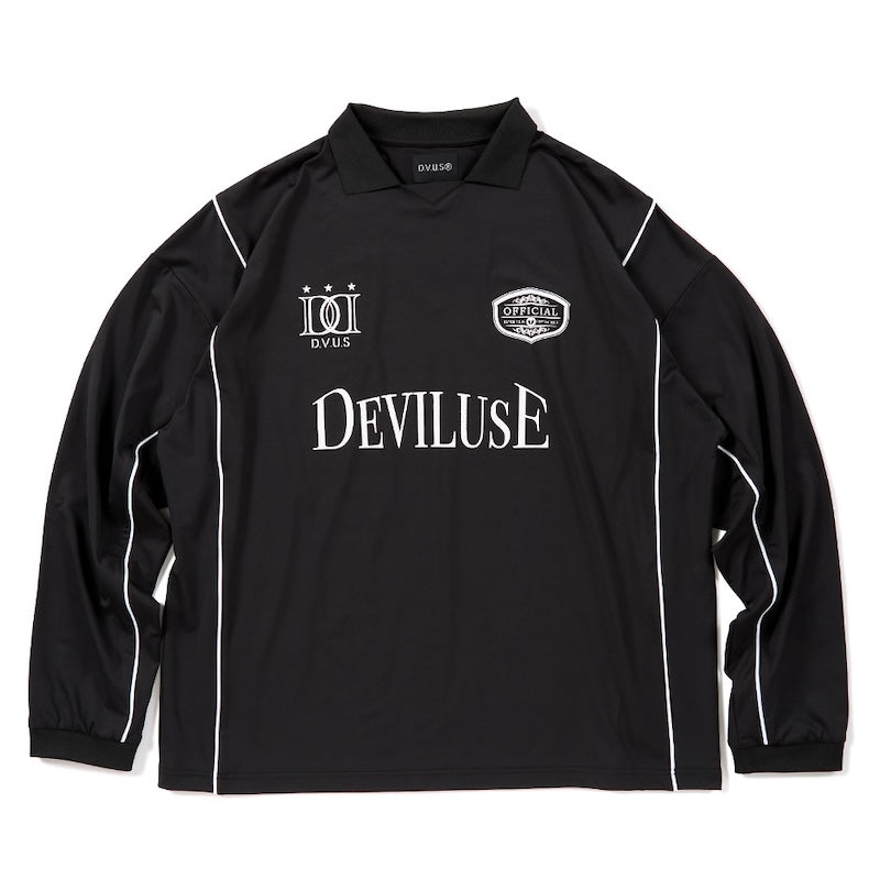 Deviluse　L/STシャツ　"L/S GAME SHIRT"　(Black)