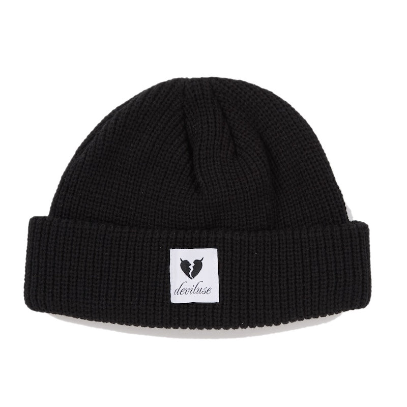 Deviluse　ビーニー　"HEARTACHES BEANIE"　(Black)