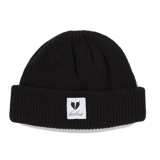 Deviluse　ビーニー　"HEARTACHES BEANIE"　(Black)