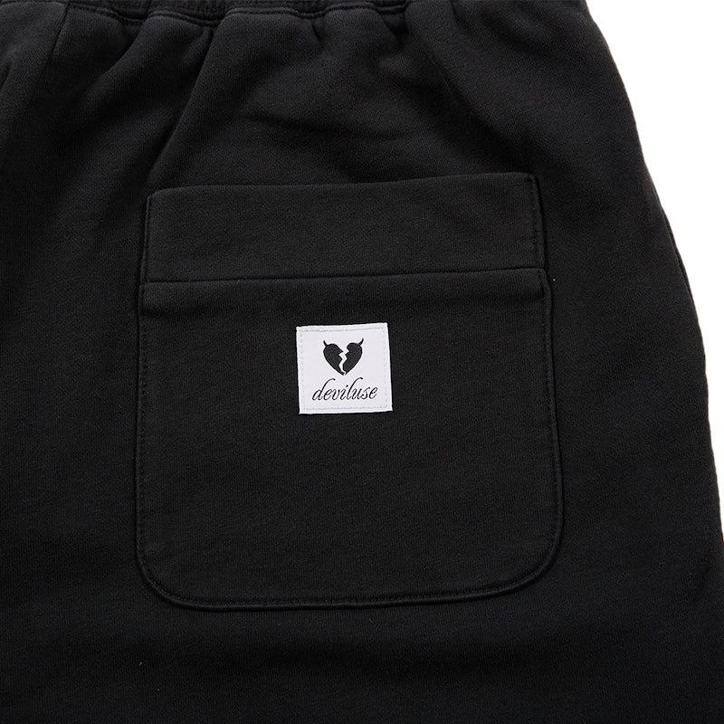Deviluse　スウェットパンツ　"WIDE SWEAT PANTS"　(Black)