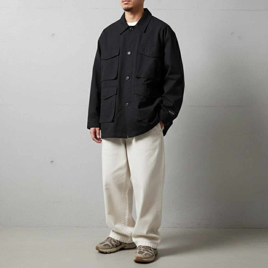 Deviluse　ジャケット　"FATIGUE JKT"　(Black)