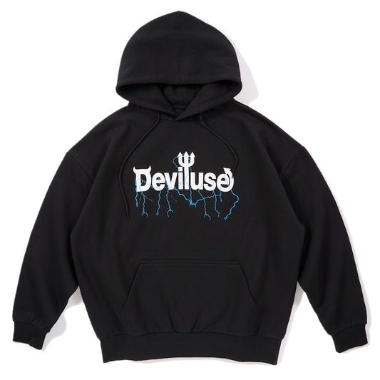 Deviluse　パーカー　"VOLT LOGO PULLOVER HOODED"　(Black)