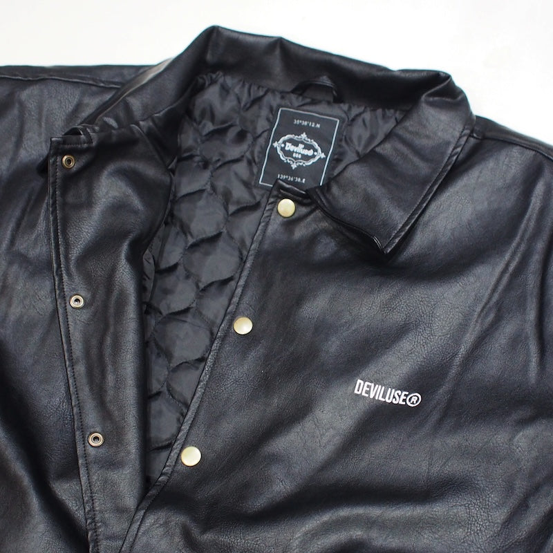 Deviluse　ジャケット　"VARSITY JACKET"　(Black)