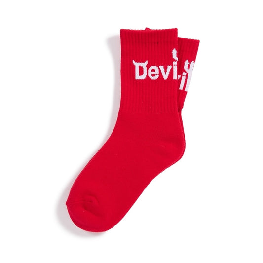 Deviluse　ソックス　"LOGO SOCKS"　(Red)
