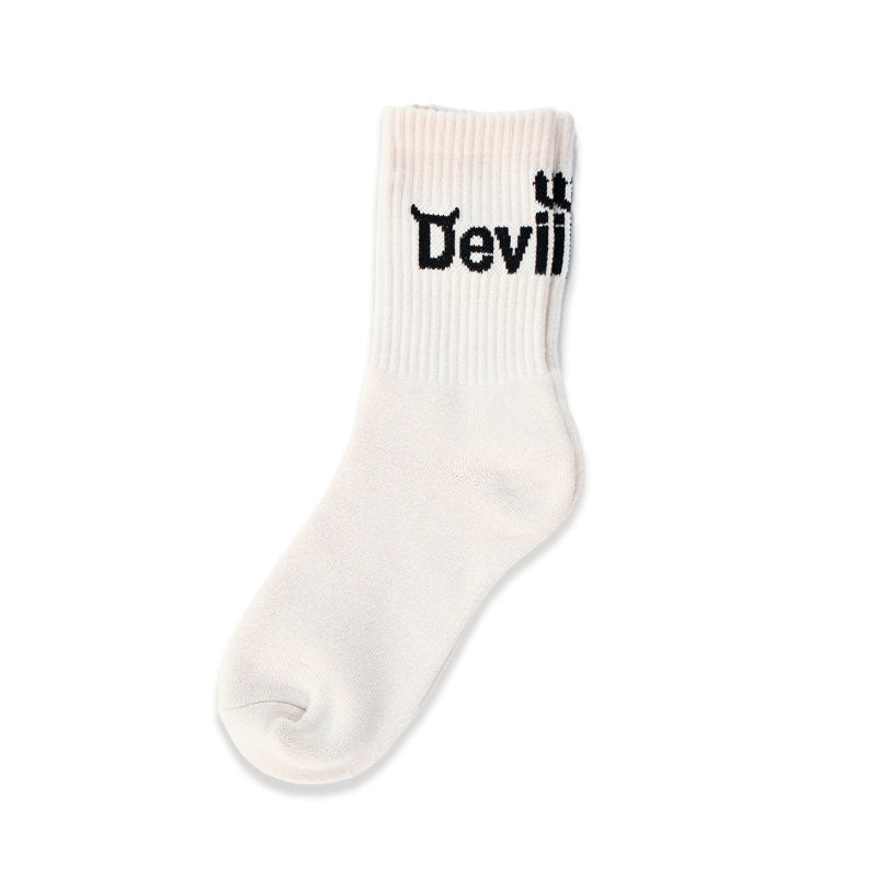 Deviluse　ソックス　"LOGO SOCKS"　(Natural)