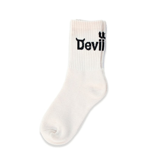 Deviluse　ソックス　"LOGO SOCKS"　(Natural)