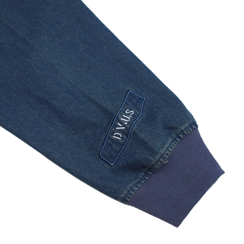 Deviluse ジャケット DENIM ZIP HOODIE インディゴ | ストリートウェア