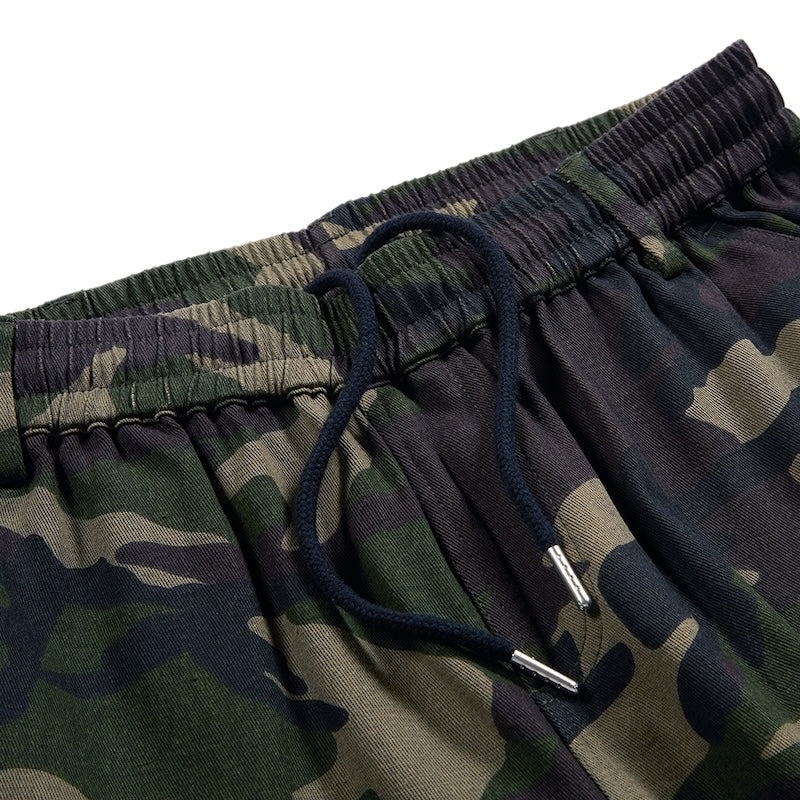 Deviluse パンツ CAMO WIDE CARGO PANTS グリーン 商品画像 ウエスト