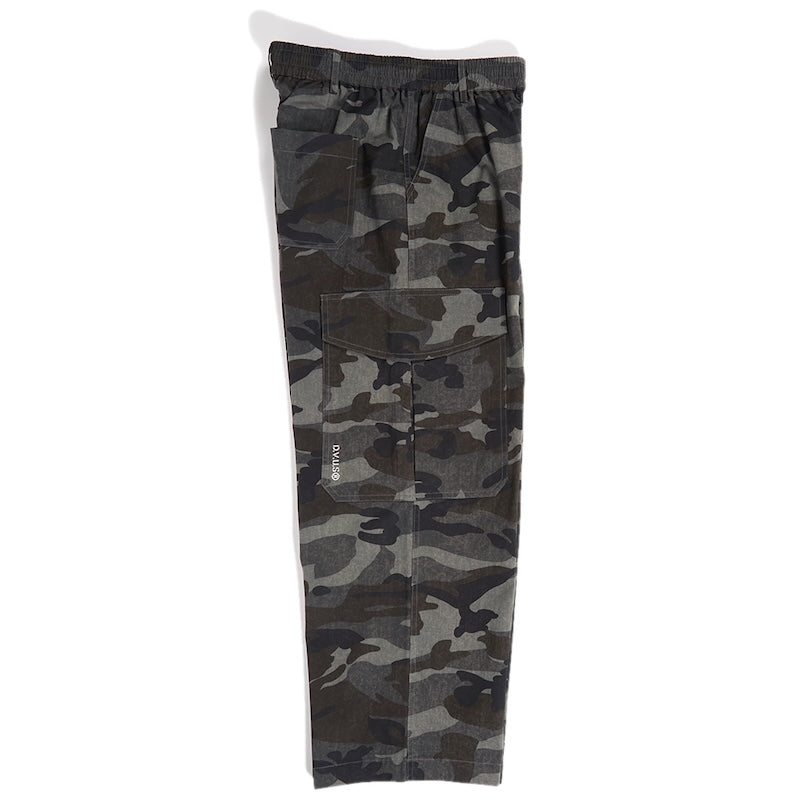 Deviluse パンツ CAMO WIDE CARGO PANTS オリーブ 商品画像 サイドビュー