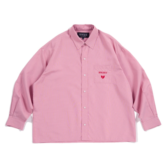 Deviluse　L/Sシャツ　"CHECK L/S SHIRTS"　(Red)