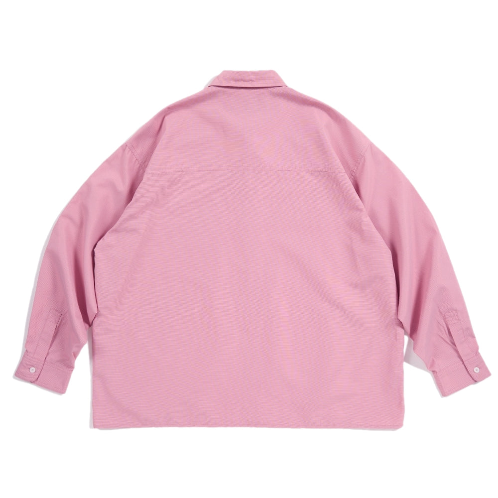 Deviluse チェックL/Sシャツ CHECK L/S SHIRTS レッド  商品画像 背面
