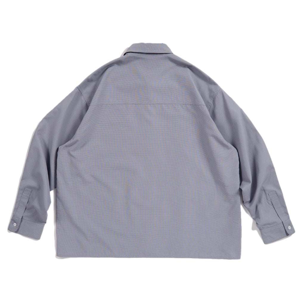 Deviluse チェックL/Sシャツ CHECK L/S SHIRTS ブラック 商品画像 背面