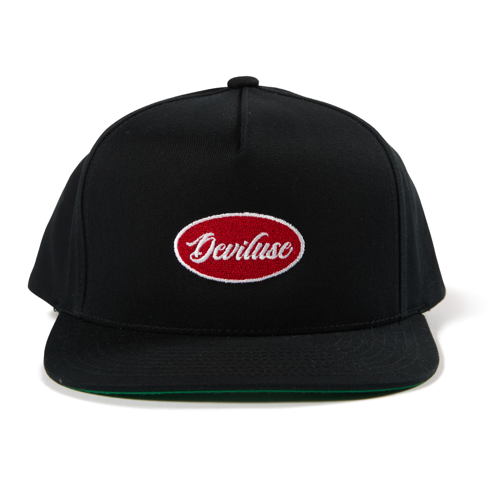 Deviluse キャップ PATCH CAP ブラック 商品画像 正面