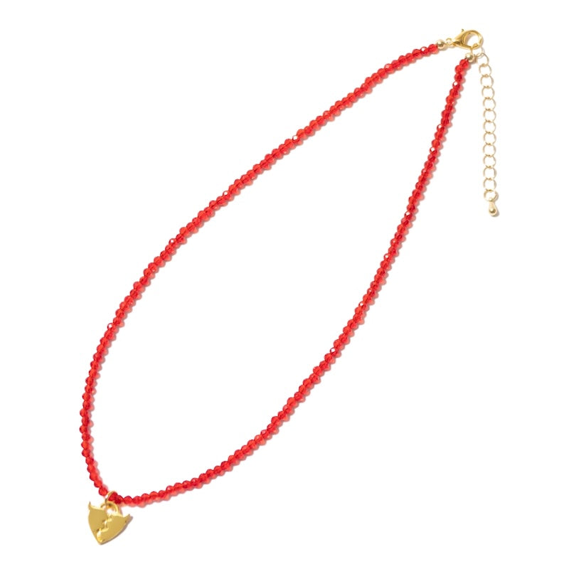 Deviluse ネックレス BEADS NECKLACE レッド 商品画像 全体