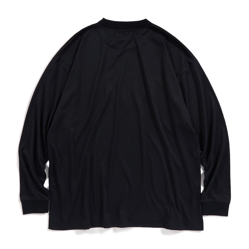 Deviluse L/STシャツ LOGO L/S TEE ブラック 商品画像 背面