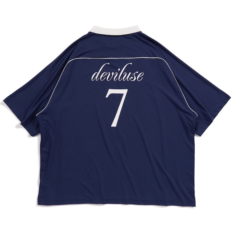 出品準備中　deviluse ネイビー Tシャツ Deviluse Tシャツ LIVERTY GAME SHIRTS ネイビー | ストリートウェア