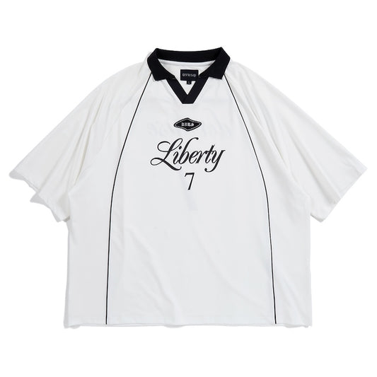 Deviluse Tシャツ LIVERTY GAME SHIRTS ホワイト 商品画像 正面