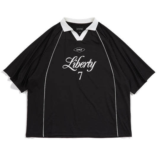 Deviluse Tシャツ LIVERTY GAME SHIRTS ブラック 商品画像 正面