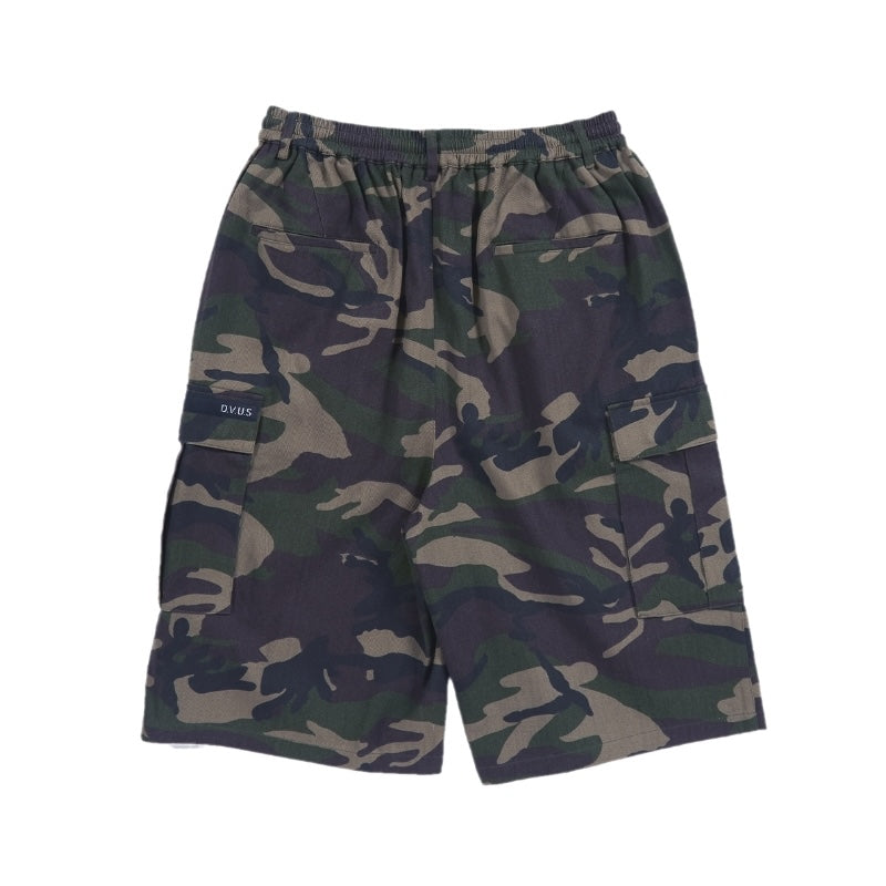 Deviluse ショーツ CAMO CARGO SHORTS グリーン 商品画像 背面