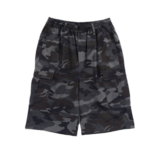Deviluse ショーツ CAMO CARGO SHORTS オリーブ 商品画像 正面