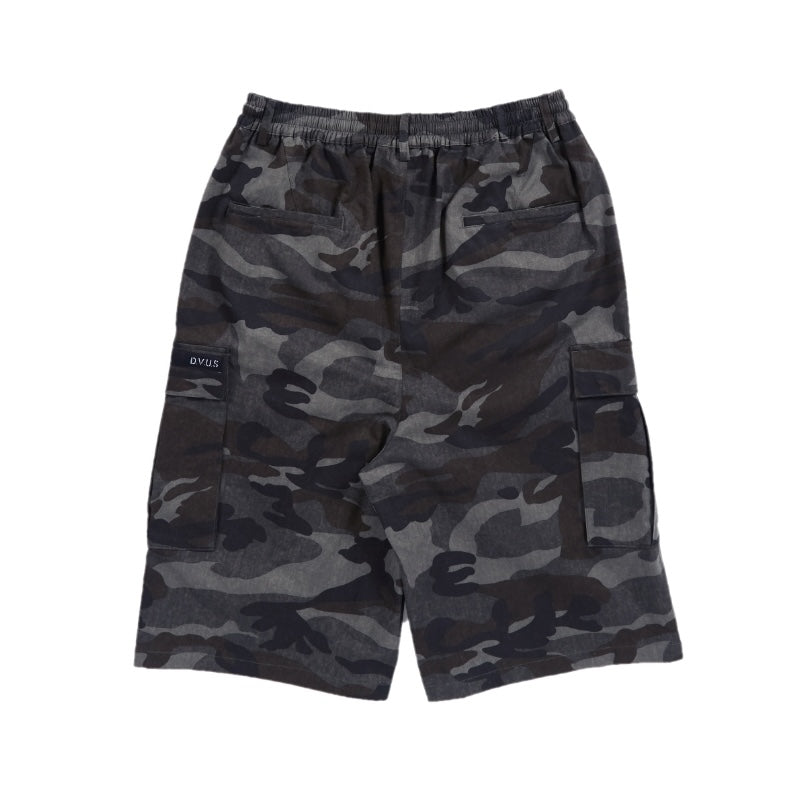 Deviluse ショーツ CAMO CARGO SHORTS オリーブ 商品画像 背面