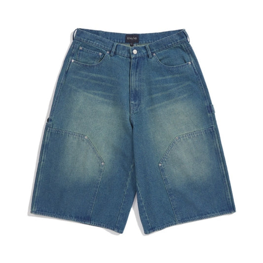Deviluse ショーツ DENIM BUGGY SHORTS インディゴ 商品画像 正面
