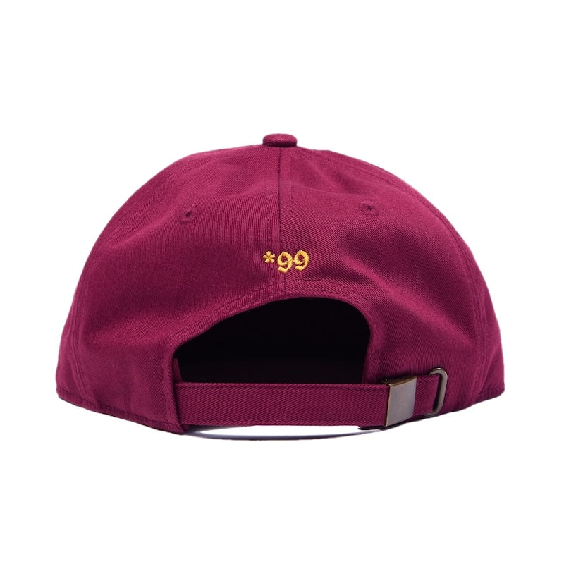 Deviluse キャップ COLLEGE CAP バーガンディー  商品画像 背面