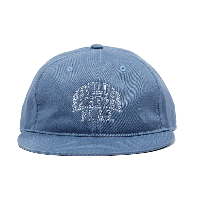 Deviluse キャップ COLLEGE CAP ブルー  商品画像 正面