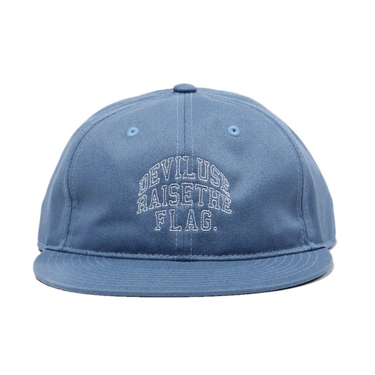 Deviluse キャップ COLLEGE CAP ブルー  商品画像 正面