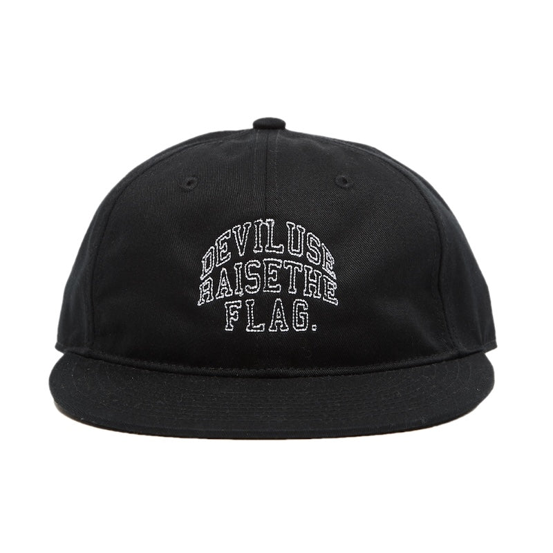 Deviluse キャップ COLLEGE CAP ブラック 商品画像 正面