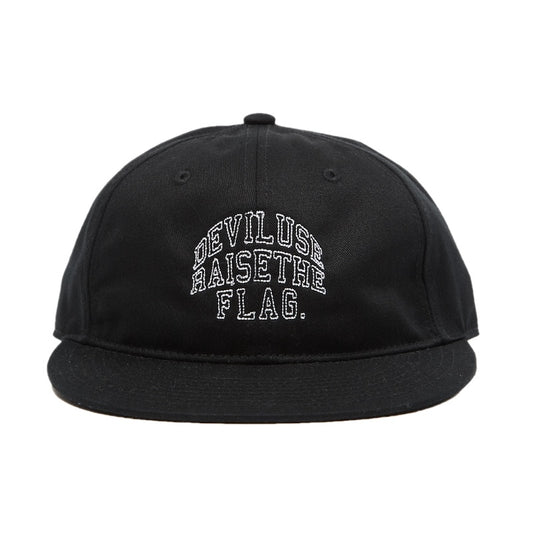 Deviluse キャップ COLLEGE CAP ブラック 商品画像 正面