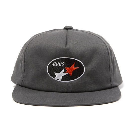 Deviluse キャップ DUAL STAR CAP チャコール  商品画像 正面