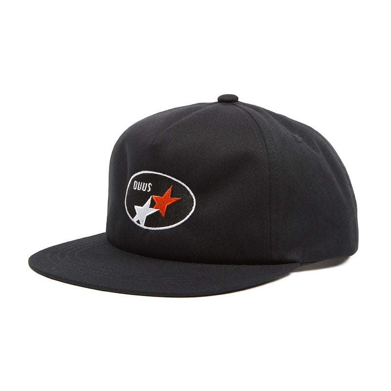 Deviluse キャップ DUAL STAR CAP ブラック 商品画像 斜め