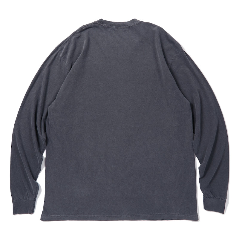 Deviluse L/STシャツ THORN LOGO L/S TEE ブラック 商品画像 背面