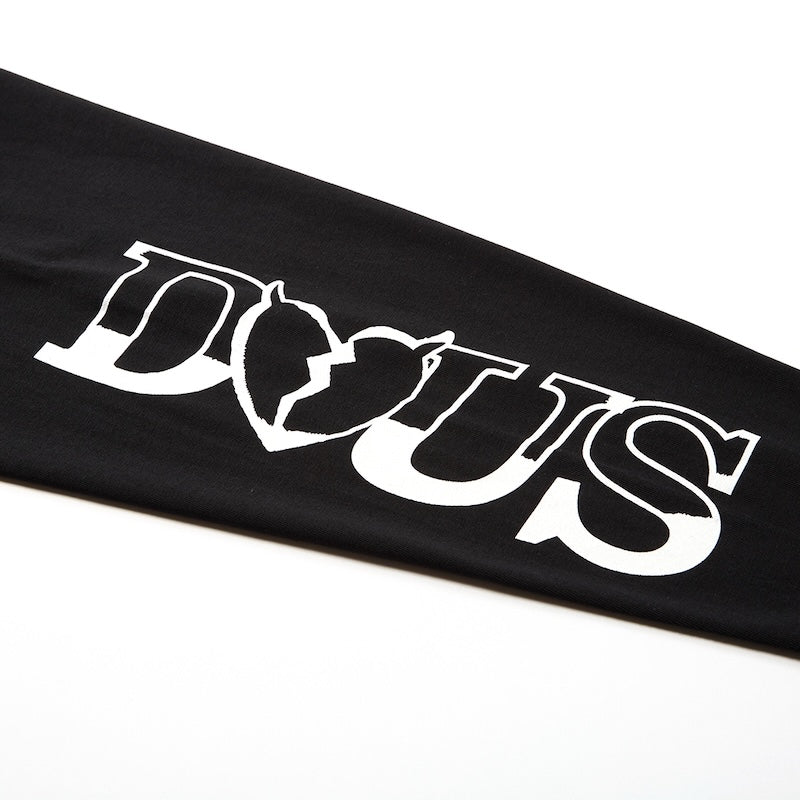 Deviluse L/STシャツ FALLING OUT OF LOVE L/S TEE ブラック 商品画像 袖プリント