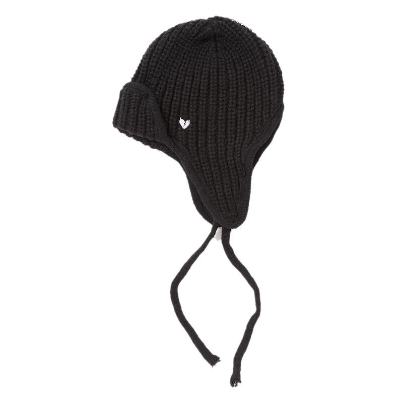 Deviluse ビーニー EAR FLAP BEANIE (Black) 商品画像 全体