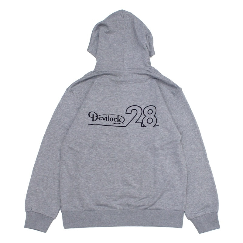 Devilock　パーカー　"28thダイムラーロゴ HOODIE"　(Gray)