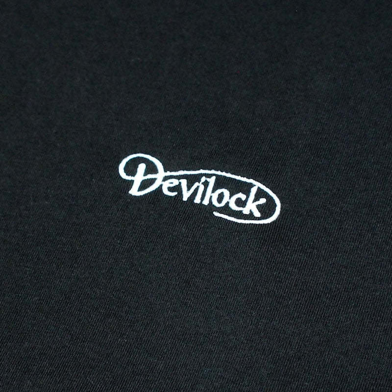 Devilock　Tシャツ　"ダイムラーロゴ刺繍ビックシルエットTEE"　(Black)