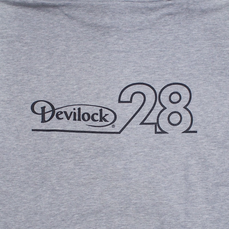 Devilock　パーカー　"28thダイムラーロゴ HOODIE"　(Gray)