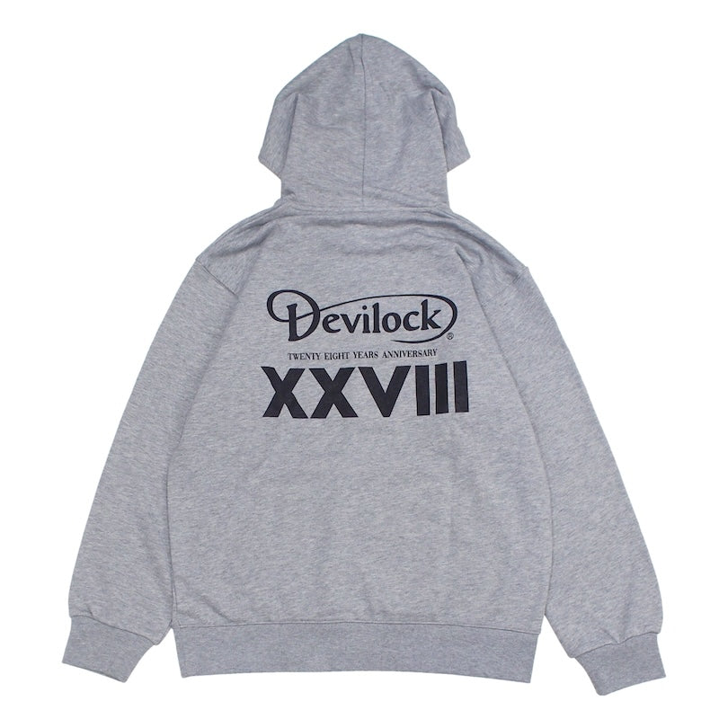 Devilock　パーカー　"XXXVLLL HOODIE"　(Gray)