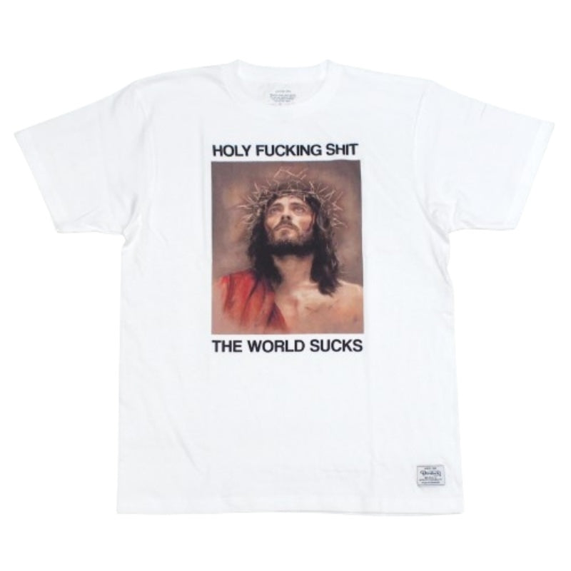 Devilock　Tシャツ　"THE WORLD SUCKS TEE"　(White)